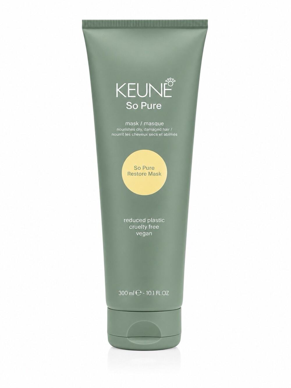 Keune So Pure Restore Mask Vegan Hair Treatment Dry Damaged Hair 10.1 fl oz